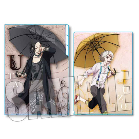 『東京喰種トーキョーグール』クリアファイル3ポケット ウタ&什造 rain ver.